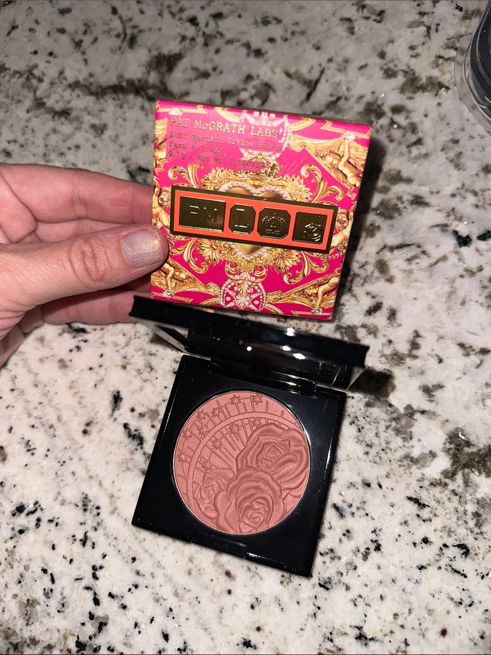 Pat McGrath Rose-Toned Blush Compact - Dusty Rose